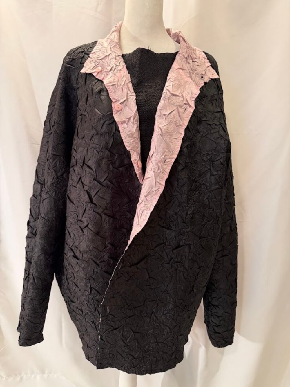 NWOT FRANCO TORINI Reversible Button-Front Jacket and Shell - Size 3x